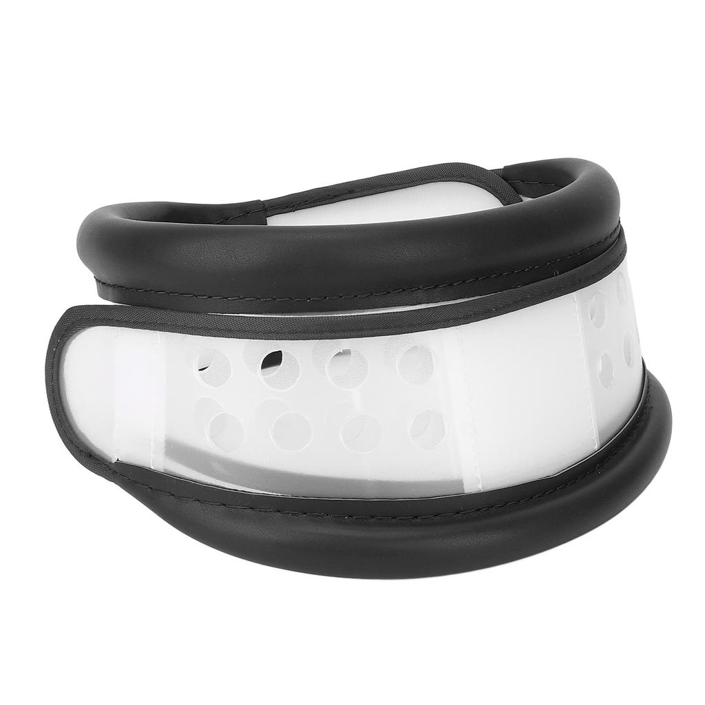 Cervical Collar Height Adjustable Breathable Cervical Spine Fixation Neck Support Brace for Men WomenBlack M