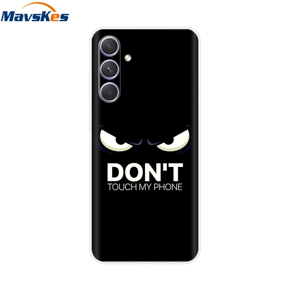 Shockproof Clear Silicone Soft Phone Back Case For Samsung Galaxy A55 5G SM-A556V A 55 Cases Cover Coque Shell Bags Mask Fundas