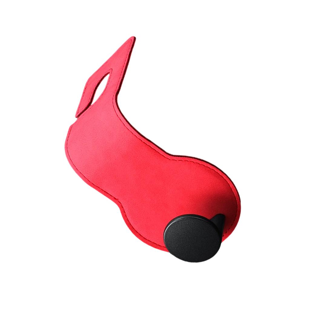 Space Saving Flip Design Car Hook with Metal Core & Velvet Finish Vehicle Headrest Hook for Smooth Interior Styling