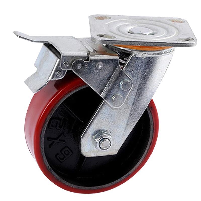 Haistik Industrial Heavy-Duty Polyurethane Caster Wheel