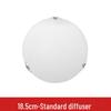 Universal Bowens Mount Reflector & Honeycomb Grid Film Flash Diffuser Set