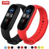 2PCS Watch Strap For Xiaomi Mi Band 7 6 5 4 3 Wristband Silicone Bracelet Wrist Straps MiBand 3/4 Band6 Smartwatch Accessories