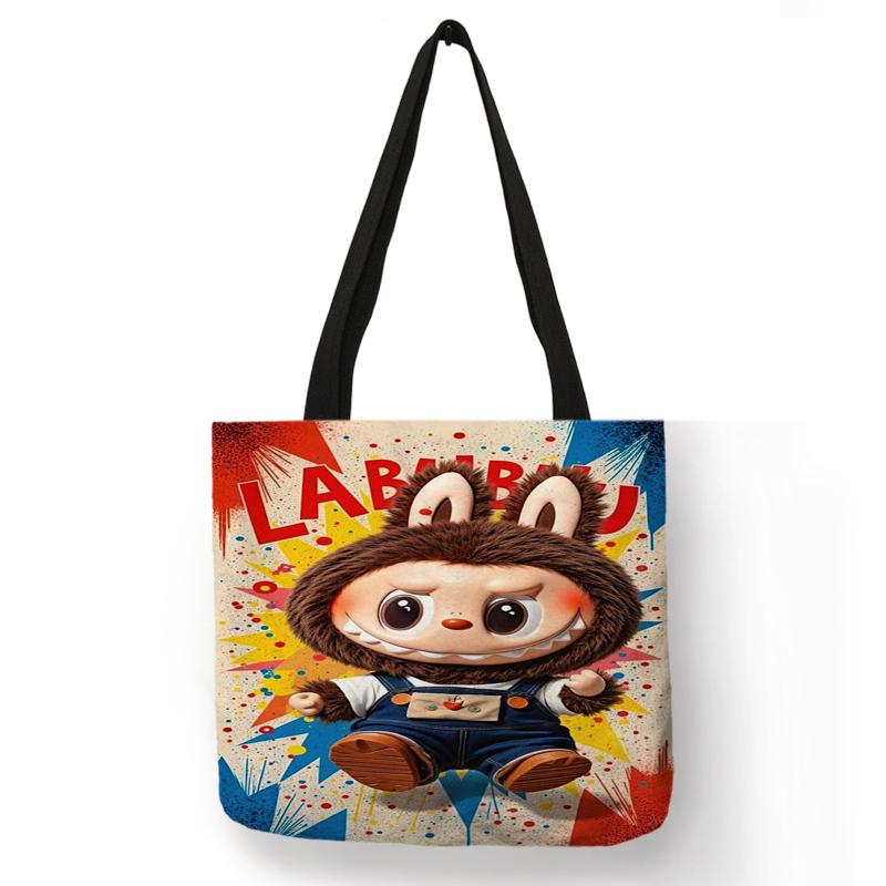 Labubu Trendy Personalized Printed Bag Shopping Bag 5405