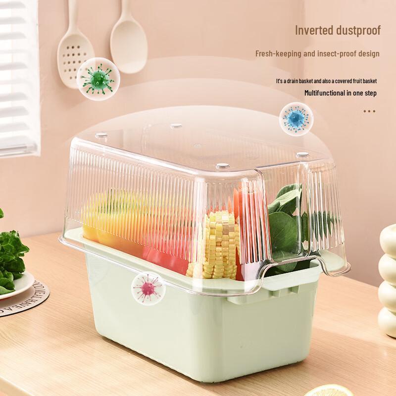 Double-Layer Draining Basket