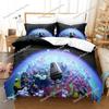 Fashion Astroneer Bedding Set Single Twin Full Queen King Size Bed Set Teenager Bedroom Sheet Set 3D Print Anime Bed Sheet Set