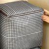 1 pièce Boîte de rangement extra large de 47,55 gallons d'épaisseur pour usage domestique, Seau de rangement grande capacité pour vêtements et literie, Sac anti-poussière et anti-humidité