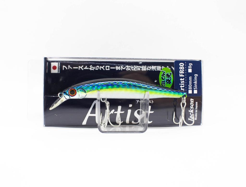 Jackson Artist FR 80 Sinking Minnow Lure GBB (4407)