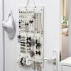 Earrings Necklace Storage Hanger Large Capacity Simple Installation Multipurpose Wall-Mounted Hair