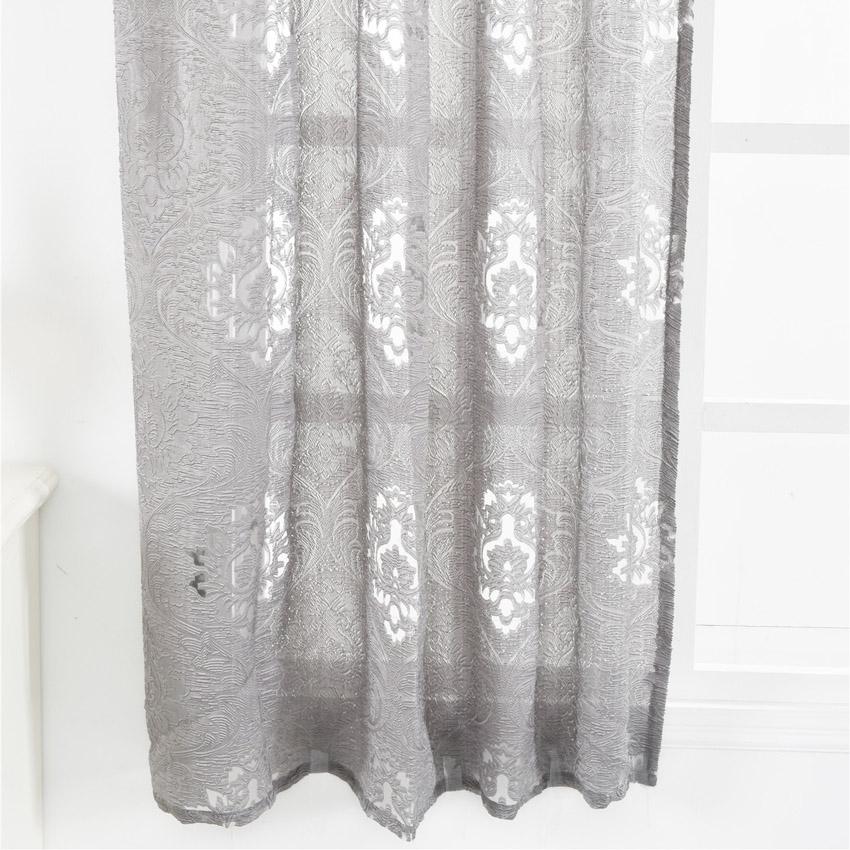 Kwiatowe Koronkowe Przezroczyste Zasłony Sypialnia Salon Kuchnia Lambrekin Zasłona Okienna cortinas dormitorio serape