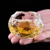 High-end Handmade Liuli Glass Crystal Cup Thickened Heat-resistant Kungfu Tea Cup Japanese Small Wine Glass