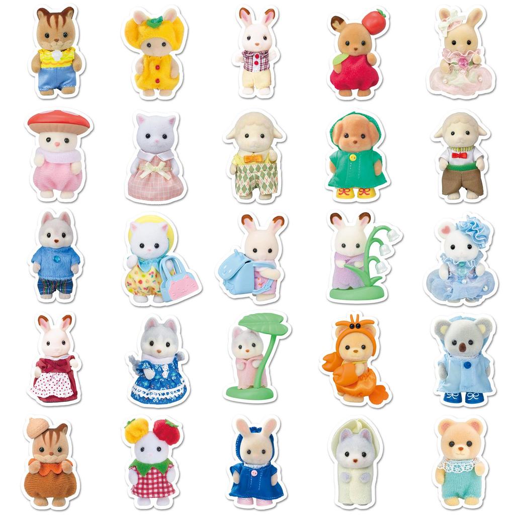 Sanrio Graffiti Stickers: 101 Cute Cartoon Stickers for Decorating Water Bottles, Phone Cases, Diaries, and More