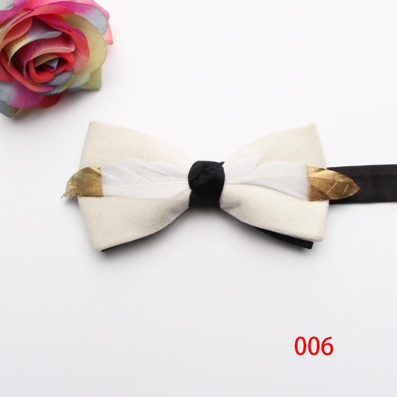 

Текстурированный бархатный однотонный галстук-бабочка мужской декоративный галстук-бабочка с перьями аксессуары для костюма деловой галстук-бабочка