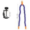 Flexible 4 Arms Soldering Holder Blue Multifunctional for Circuit Board Repairing and Fixing