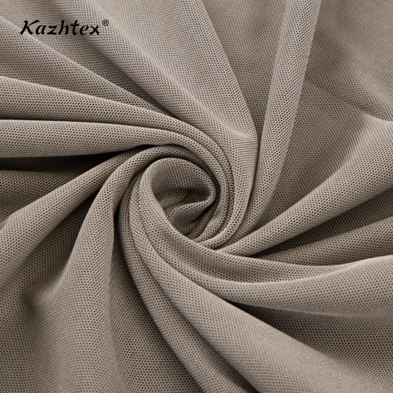 EMF Protective Silver Stretch Mesh Conductive Fabric