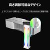 ARGB GPU Stand 5V 3PIN General Purpose GPU Support ARGB Holder Video Card ARGB Stand ARGB Holder to Support Graphic Card 5V3PIN Motherboard Sync RGB