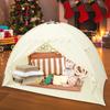 Kids Indoor Game Toy House Tent Bed Canopy Tent Versatile Blackout Sleeping Tent Large Privacy Space for Toddlers Gift