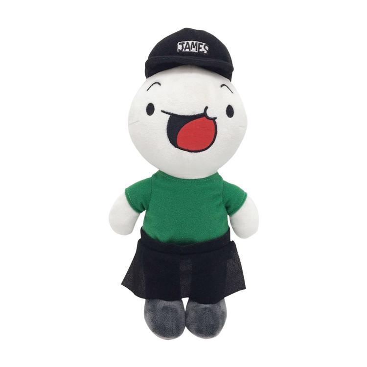 New Oddballs Plush Toy Anime Cute Rainbow White Doll In Stock