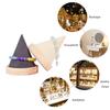 1/2PC Creative Wood Cone Bracelet Display Stand Earring Necklace Organizer Holder Jewelry Storage Rack Holder Jewelry Show Props