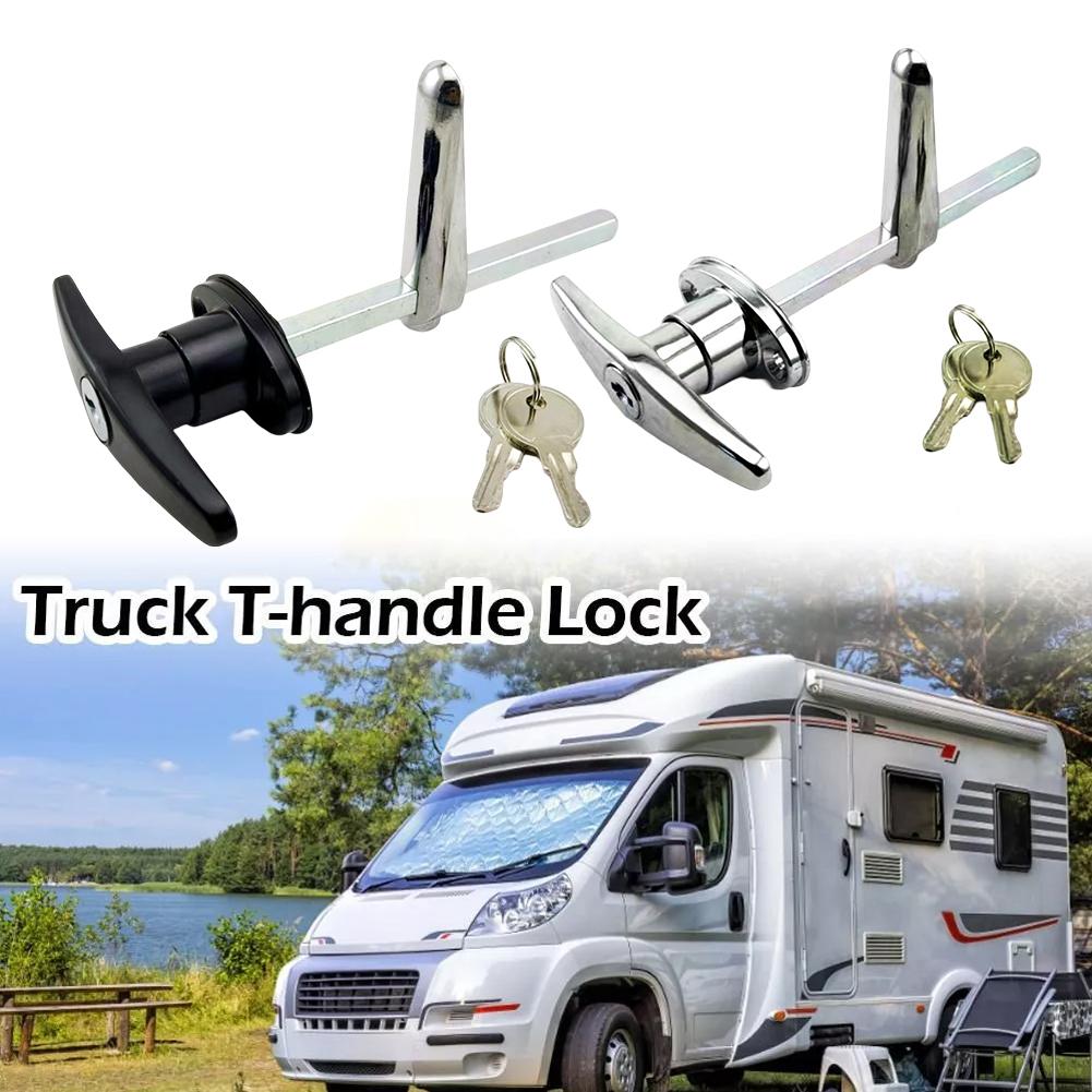 For Garages For RVs Garage Door Lock Daily Security Black Waterproof Garage Door Lock Garage Door Lock Moisture Protection