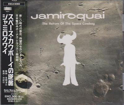 CD JAMIROQUAI Return Of The Space Cowboy ESCA6066 Epic 1994 Japan Dance Electronica Gebraucht