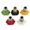 Universal Spray Nozzles Tips Quick Connect /power Washer Spray Nozzle Kit High Pressure Washer Spray Nozzle Car Accessories