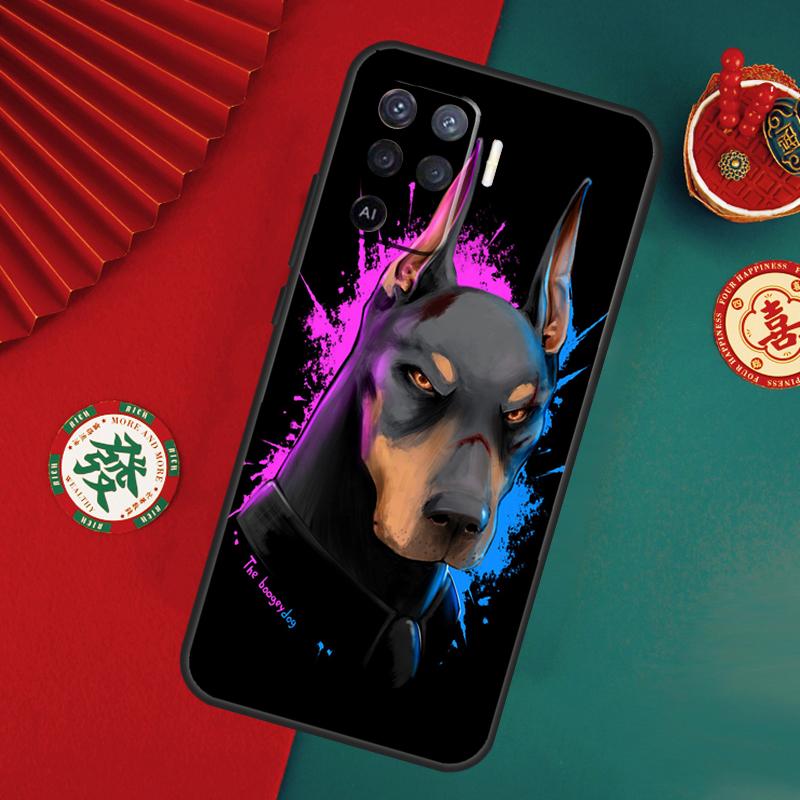Dachshund Doberman Dog Case For Oppo A76 A16 A96 A17 A60 A40 A80 A98 A58 A78 A18 A38 A57 A74 A54 A94 A15 A5 A6 Pro