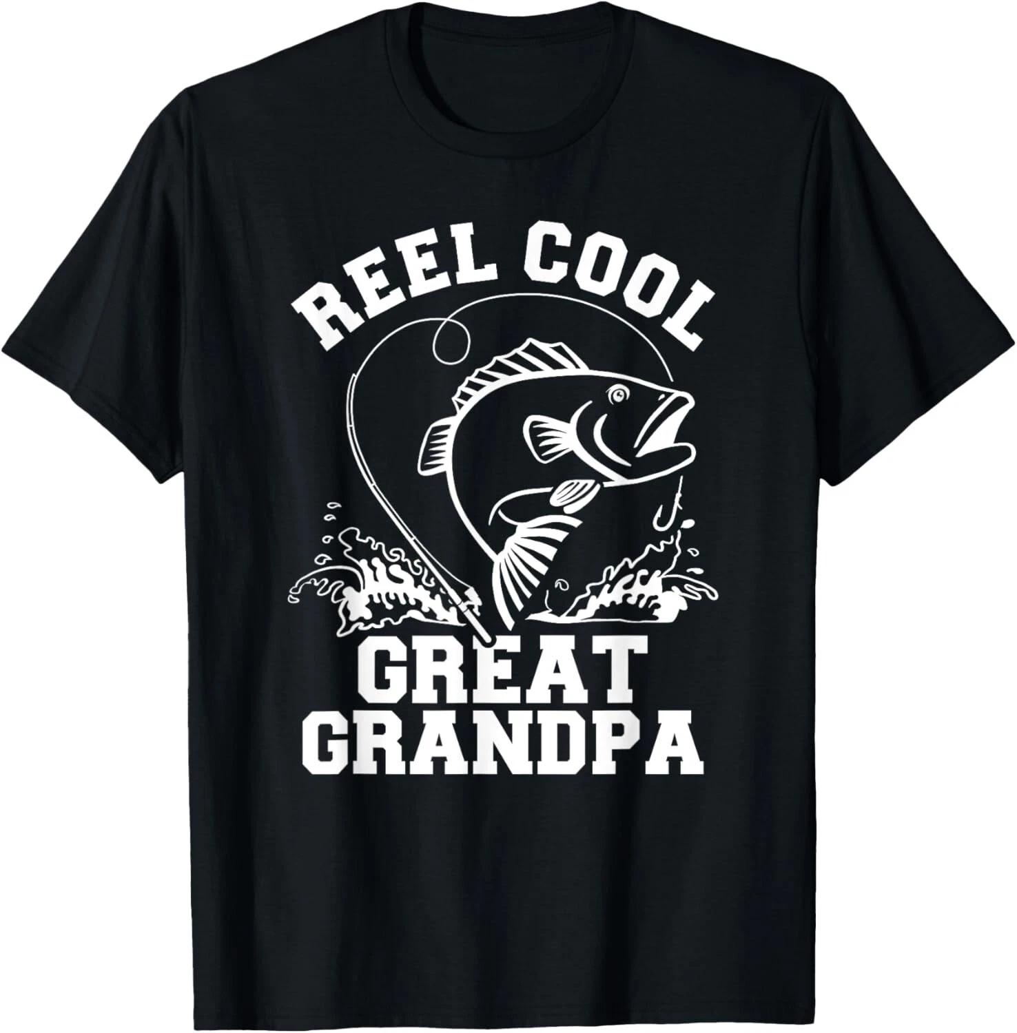 Reel cool great grandpa Tee Gift Unisex T-Shirt 2XL