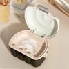 Leak Proof Storage Box For Clear Aligners Dentures Aligner Hoder with Mesh Drainage Basket Travel Essential Organiser