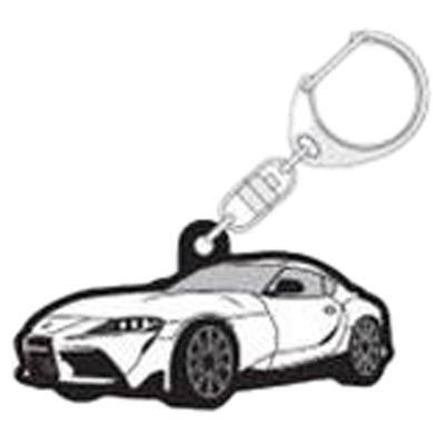 TGRC TGRC-A148-02 Rubber Key Chain GR SUPRA (White) TGR Collection Official Merchandise