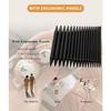 Interchangeable Circular Knitting Needle Set, 9 Pairs OfCircular Knitting Needle Set, 3 To 8mm Metal Knitting Needles Set with Ergonomic Handles