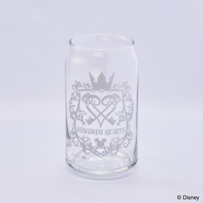 Kingdom Hearts Kingdom Hearts  Can Shaped Glass Emblem