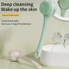 Deep Cleaning Double Handle Bath Brush Double Handle Long Handle Shower Brush  Home Commodity