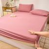 Waterproof White Hotel Fitted Sheet - Single Piece, Urine-Proof Mattress Protector