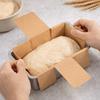 50PCS Non-Stick Loaf Pan Liners Food-Grade Baking Paper Liners Bread Release Paper Oven Use