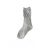 Autumn Bubble Mouth Pile Socks, Floral Loose Mouth Women's Mid-calf Socks and Long Socks