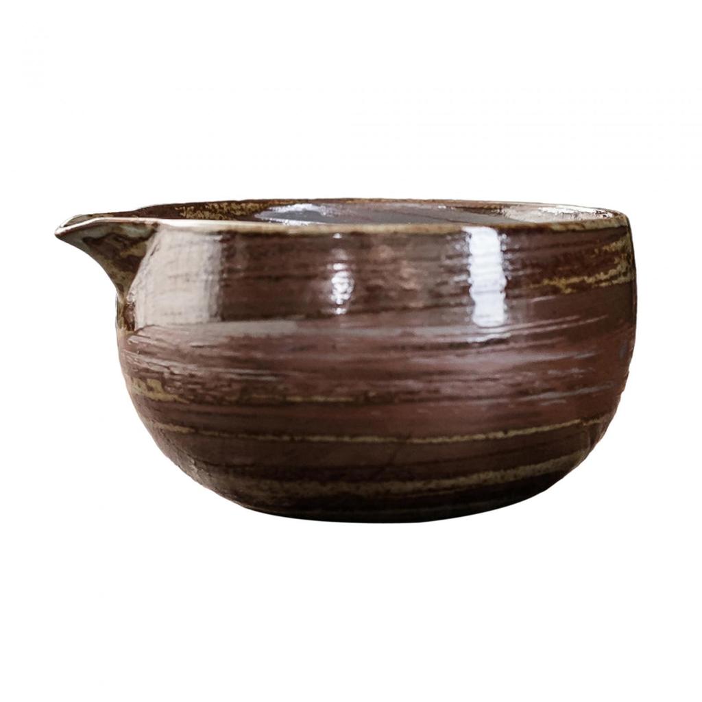 Porcelain Matcha Mixing Bowl 600ml for Japanese Tea Ceremony