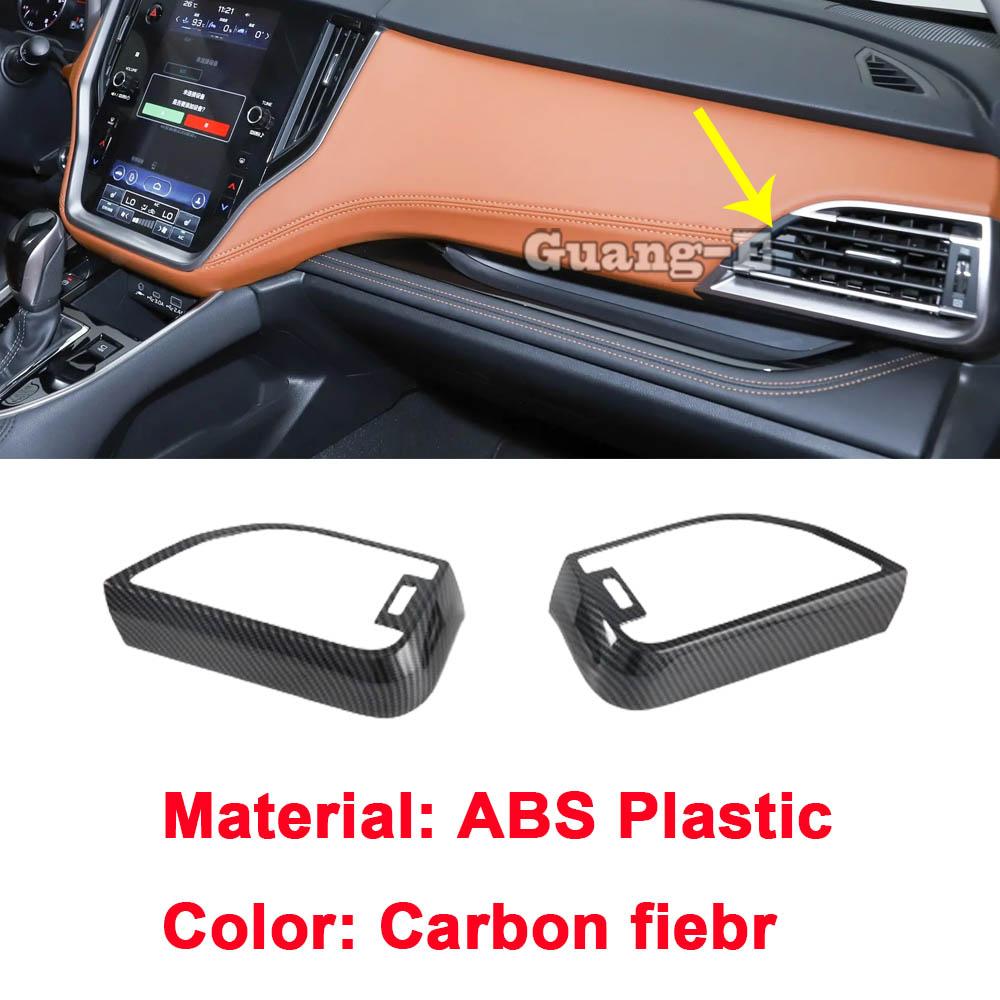 For Subaru Outback BT    ABS Button Armrest Cup Shift Knob Box Fog Light Frame Front Side Air Vent Outlet Trim Parts
