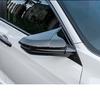 For Honda Civic 2016 2017- OX Horn Carbon Fiber Rear View Mirror Cover Cap