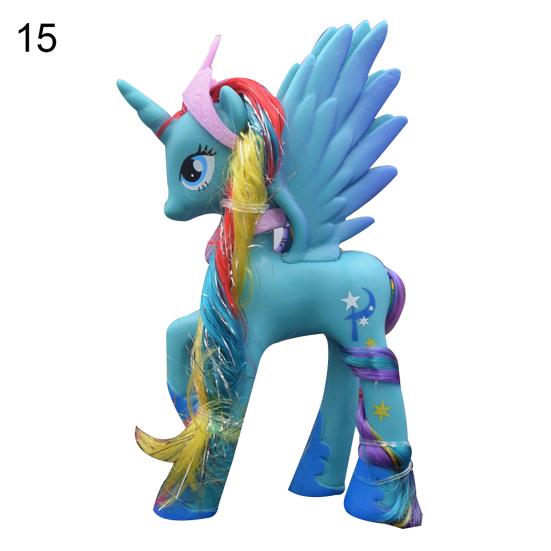 1Pc 14cm My Little Pony Moon Princess Action Figure PVC Doll Kids Toy Collection