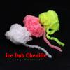 4mm 6mm Ice Dub Chenille Fliegenbinden Glitzergarn für Woolly Bugger Schillernde Körperwicklung, Lachs- & Steelhead-Fliegen Köder