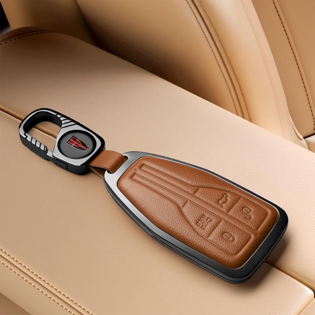 Luxury Key Cover for Hongqi HS5, HS7, H9, H5 - Premium Men's Car Key Shell