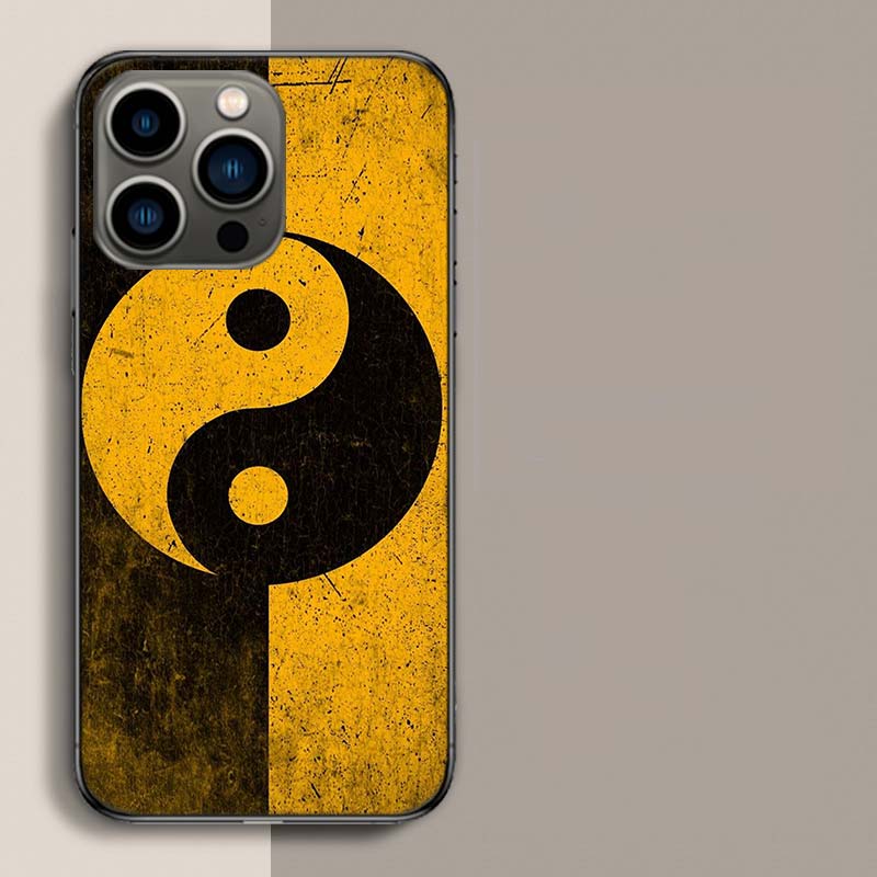Acht Trigramme Tai Chi Yin Yang Handyhülle Für Apple Iphone 16E 16 17 Pro Max Air 15 Pro 14 Plus 12 13 Mini Hülle Niedlich Lustig