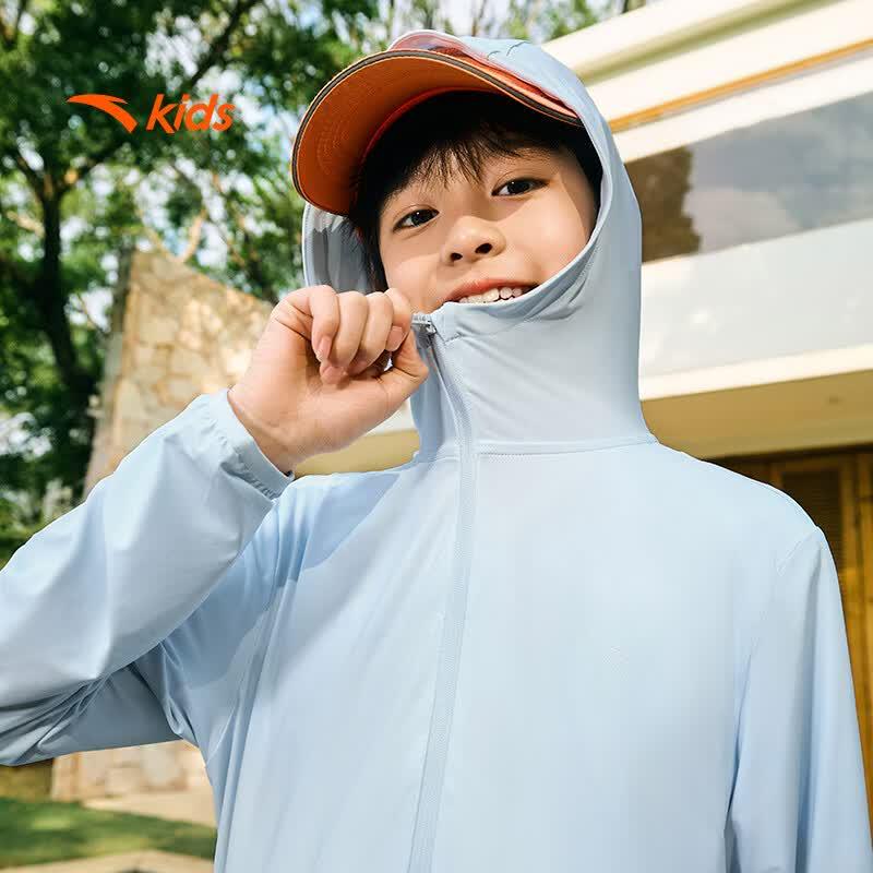 Anta Kids' Ice Silk Sun Protection Hoodie