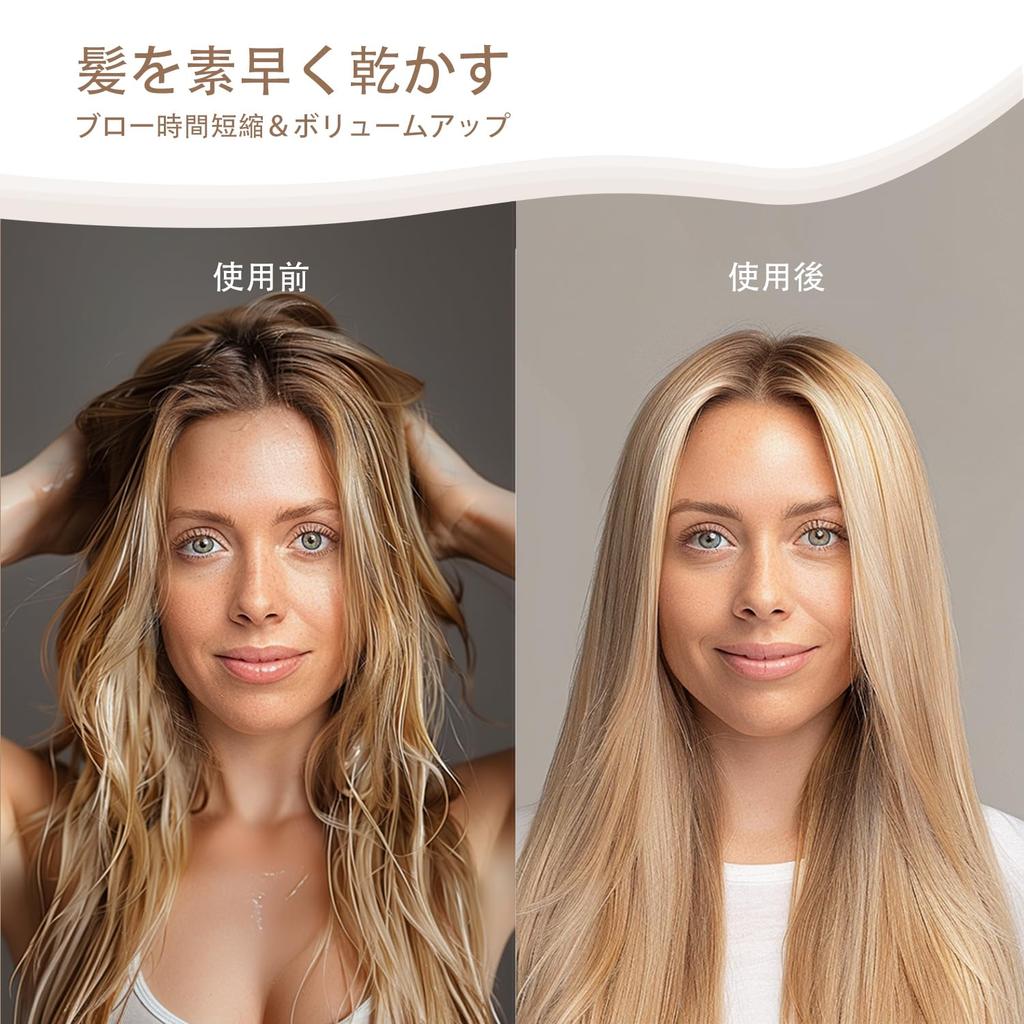 AIMIKE Medium Roll Reduces Curl Brush for Straightening Nano Ceramic Ion Round Adds Roll Curl Boar Bristle Nylon Round Hair Reduces and Leaves a Shiny