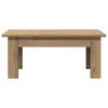 Artisan Oak Coffee Table 100 X 60 X 42 Cm Engineered Wood