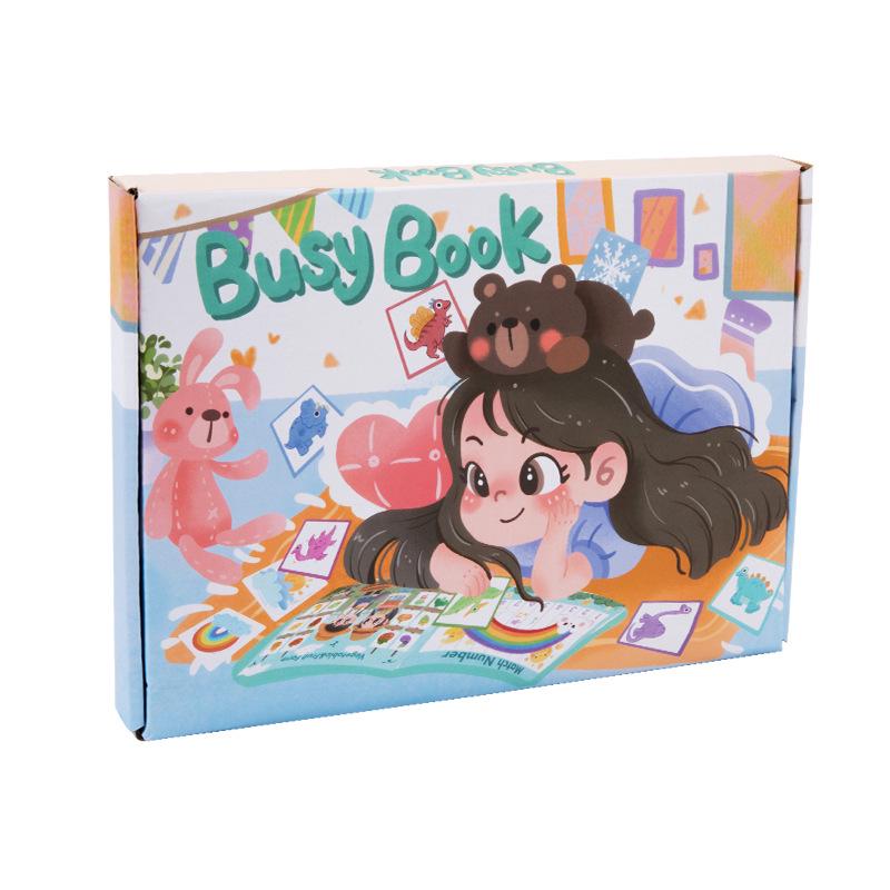 Handmade Montessori Sticker Book: Children s Educational Toy