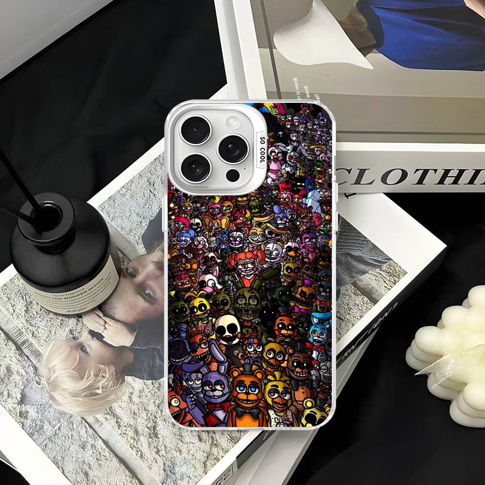 Game F-Five N-Nights At F-FreddyS For IPhone 17 16 15 14 13 12 11 Pro Max Plus Matte Color Back Phone Cover