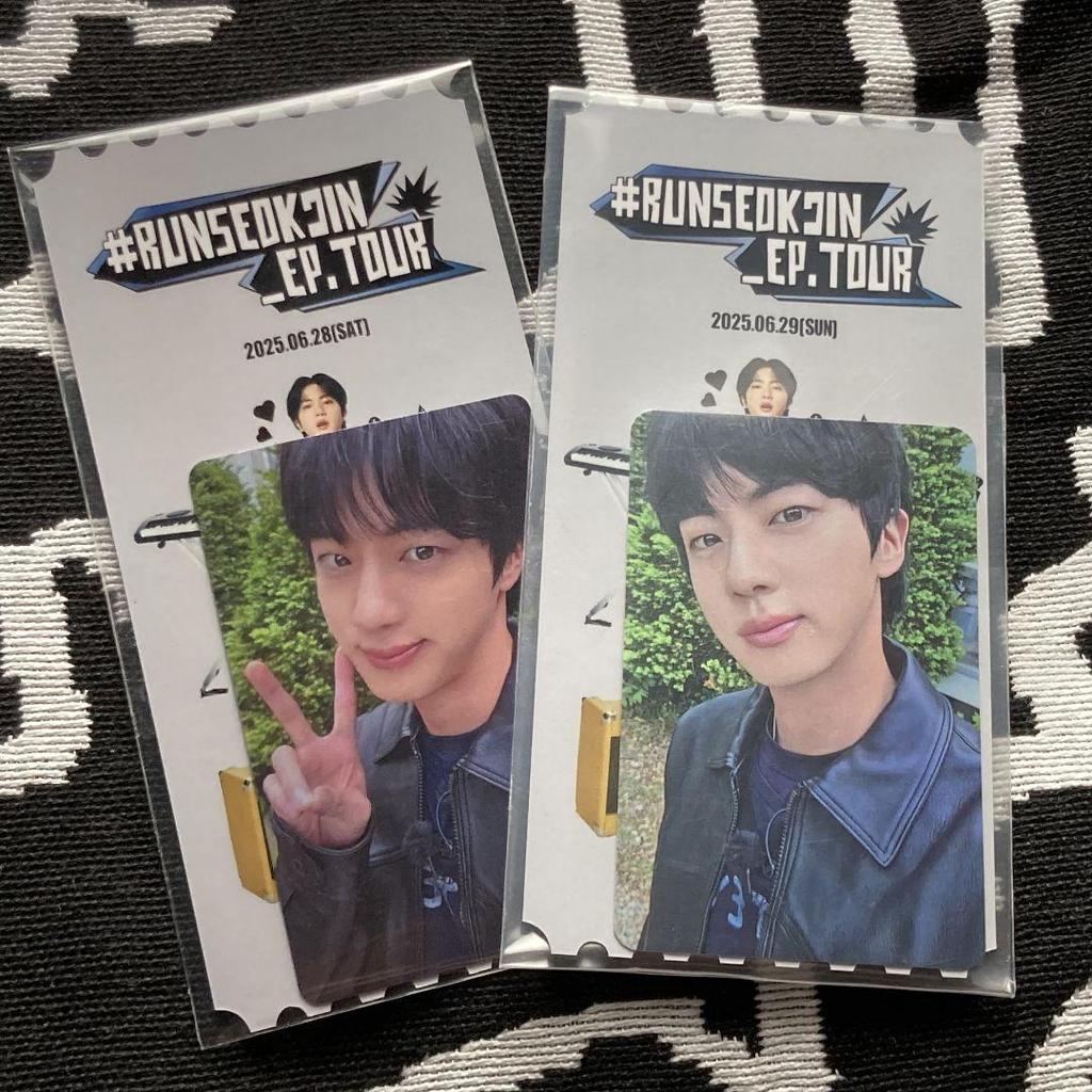 [USED] BTS JIN RUNSEOKJIN_EP.TOUR Trading Card 6/28/29