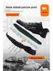 Fleece-Lined Safety Shoes: Lightweight, Anti-Smash, Anti-Puncture, Kevlar Sole for Long Standing Comfort