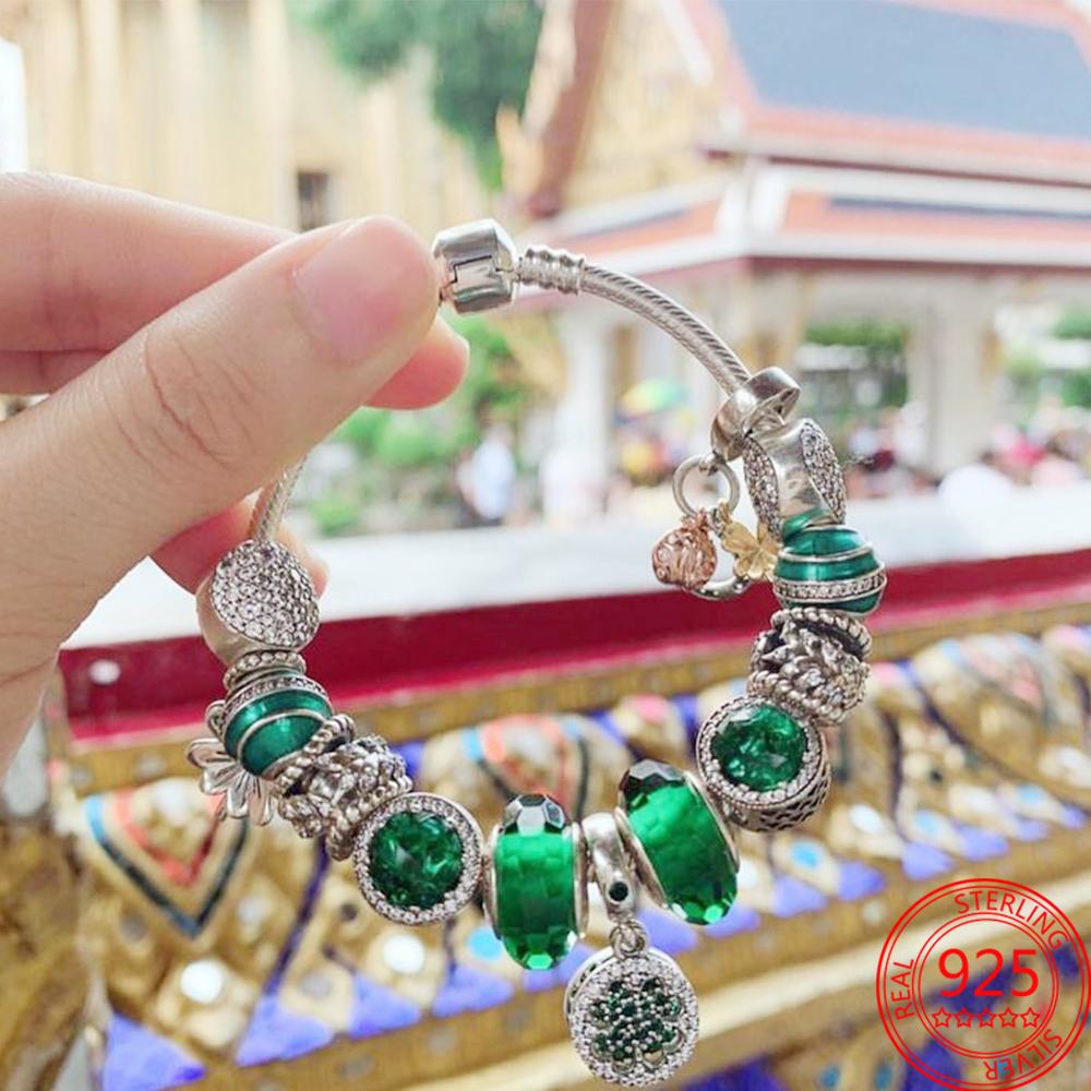 Classical Metal Multi Colored Sparkling Hollow Circular Pendant Charm Fit Brand Bangle Make Your Own Jewellery Elegant Fashion Beautiful Lovely